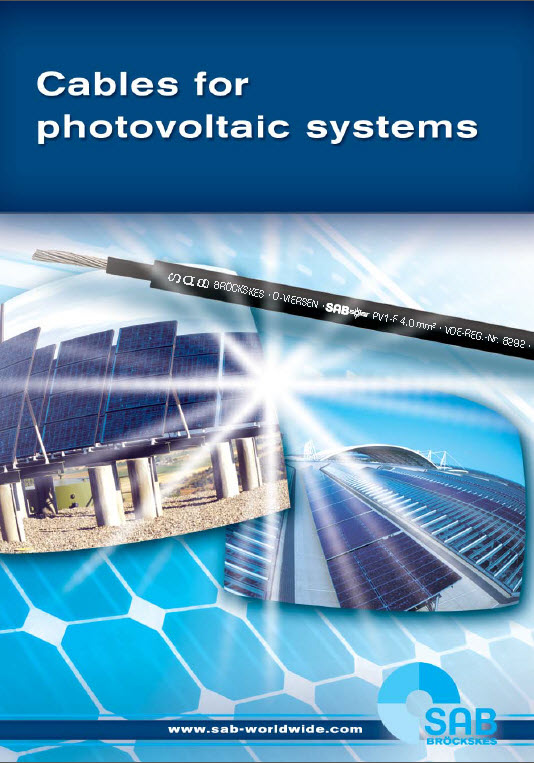 Cables for Photovoltaic Systems